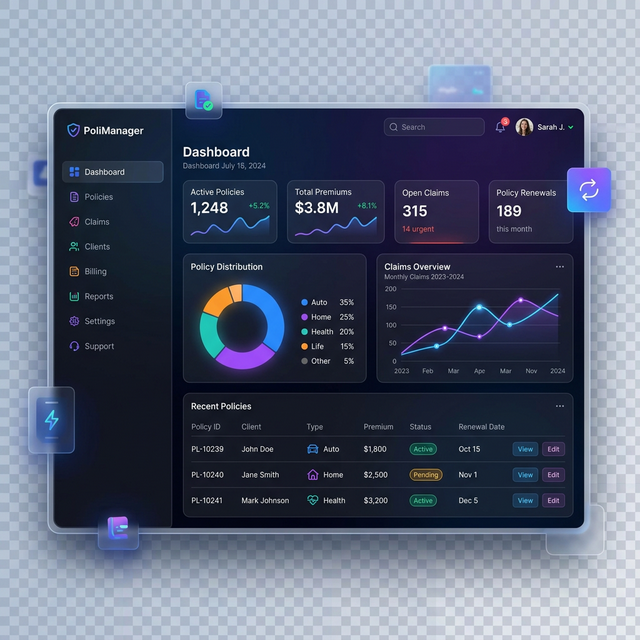 Dashboard Mockup